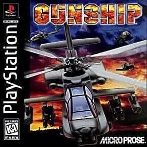 GUNSHIP PLAYSTATION PS1 - jeux video game-x