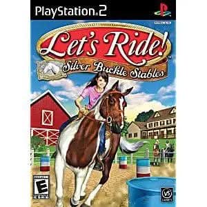 LET'S RIDE SILVER BUCKLE STABLES (PLAYSTATION 2 PS2) - jeux video game-x