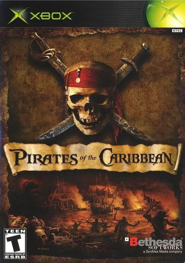 PIRATES OF THE CARIBBEAN XBOX - jeux video game-x