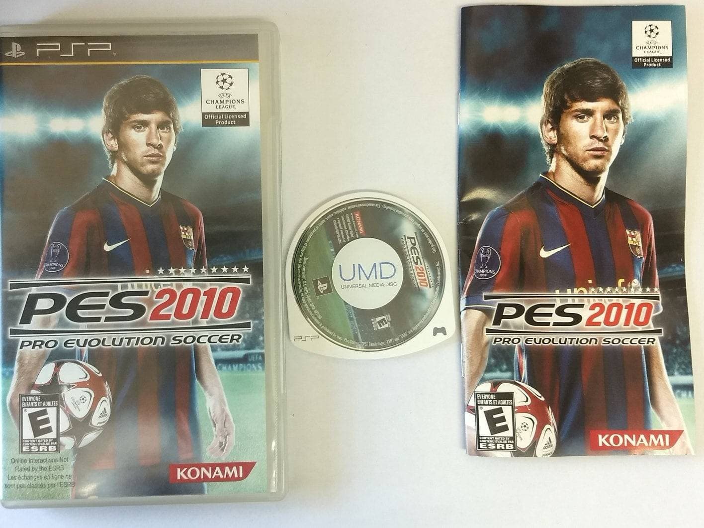 PRO EVOLUTION SOCCER PES 2010 (PSP PORTABLE PLAYSTATION) | jeux video game-x