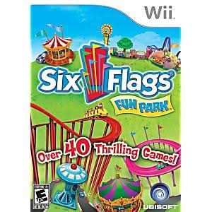 SIX FLAGS FUN PARK NINTENDO WII - jeux video game-x
