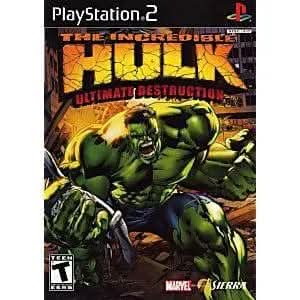 THE INCREDIBLE HULK ULTIMATE DESTRUCTION PLAYSTATION 2 PS2 - jeux video game-x