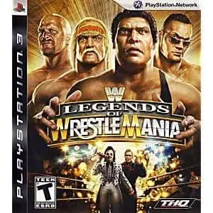 WWE LEGENDS OF WRESTLEMANIA PLAYSTATION 3 PS3 - jeux video game-x
