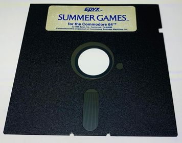 Summer games COMMODORE 64 C64 - jeux video game-x