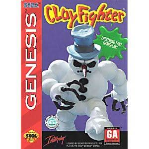 CLAYFIGHTER SEGA GENESIS SG - jeux video game-x
