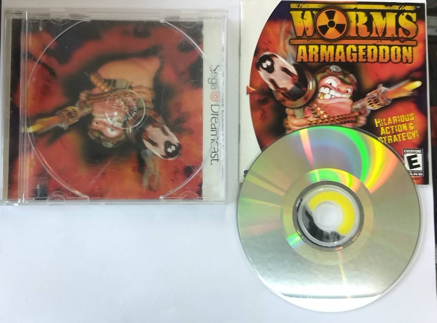 WORMS ARMAGEDDON (SEGA DREAMCAST DC) - jeux video game-x