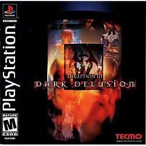 DECEPTION III 3 DARK DELUSION PLAYSTATION PS1 - jeux video game-x