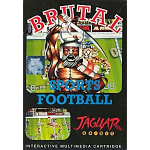 BRUTAL SPORTS FOOTBALL  ATARI JAGUAR - jeux video game-x