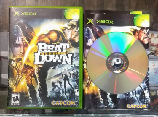 BEAT DOWN FISTS OF VENGEANCE (XBOX) - jeux video game-x