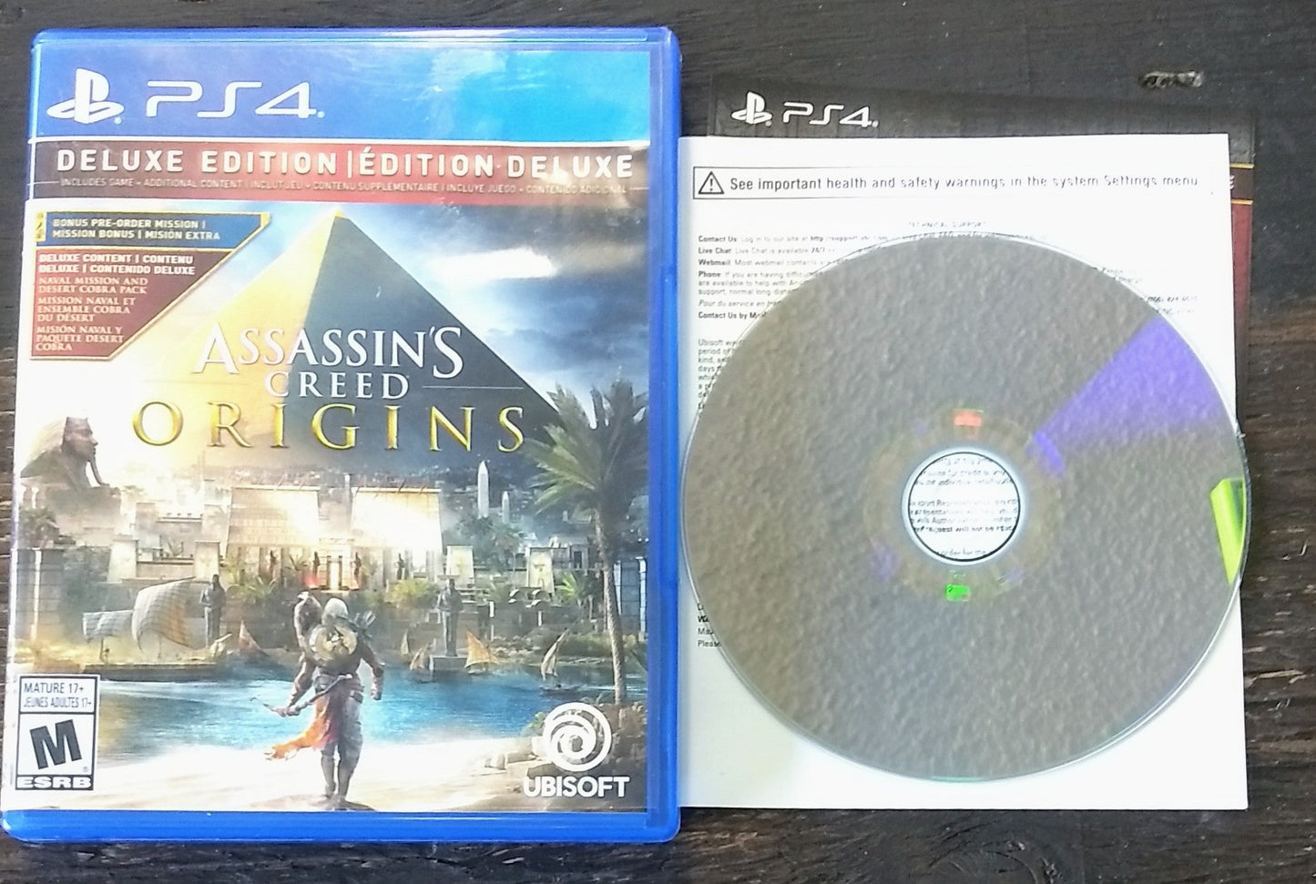 ASSASSIN'S CREED ORIGINS (PLAYSTATION 4 PS4) - jeux video game-x