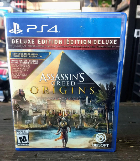 ASSASSIN'S CREED ORIGINS PLAYSTATION 4 PS4 - jeux video game-x