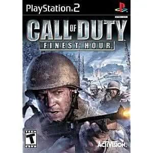 CALL OF DUTY FINEST HOUR PLAYSTATION 2 PS2 - jeux video game-x