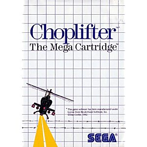 CHOPLIFTER (SEGA MASTER SYSTEM SMS) - jeux video game-x