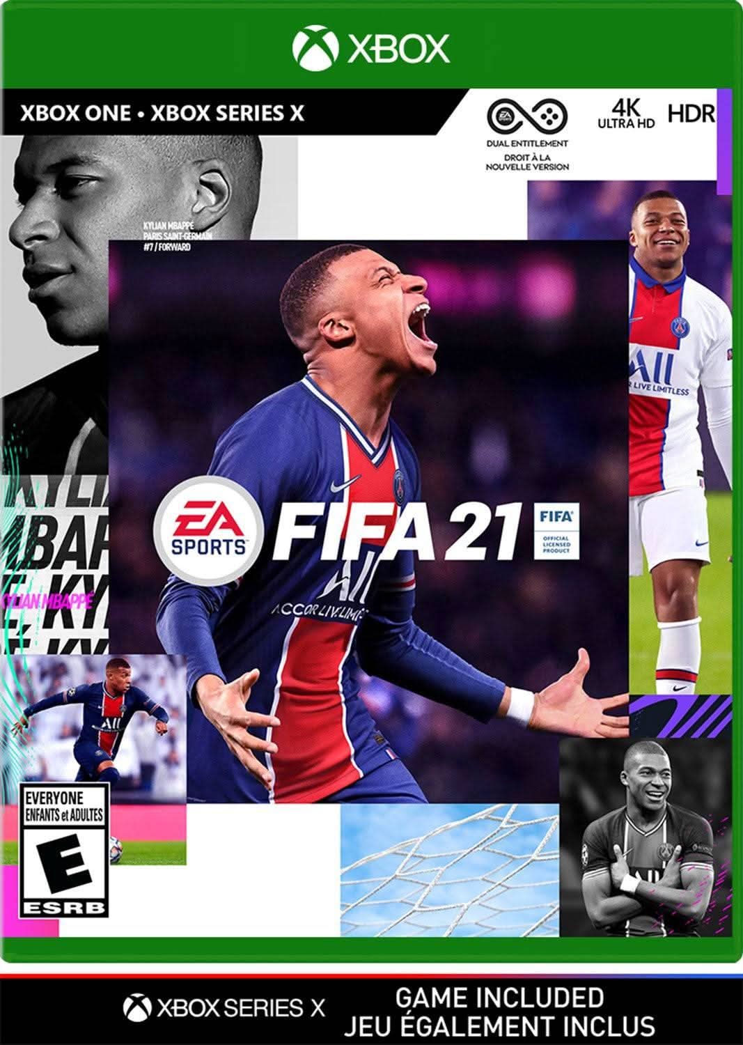 FIFA 21 XBOX ONE XONE ET XBOX SERIES XSERIES - jeux video game-x