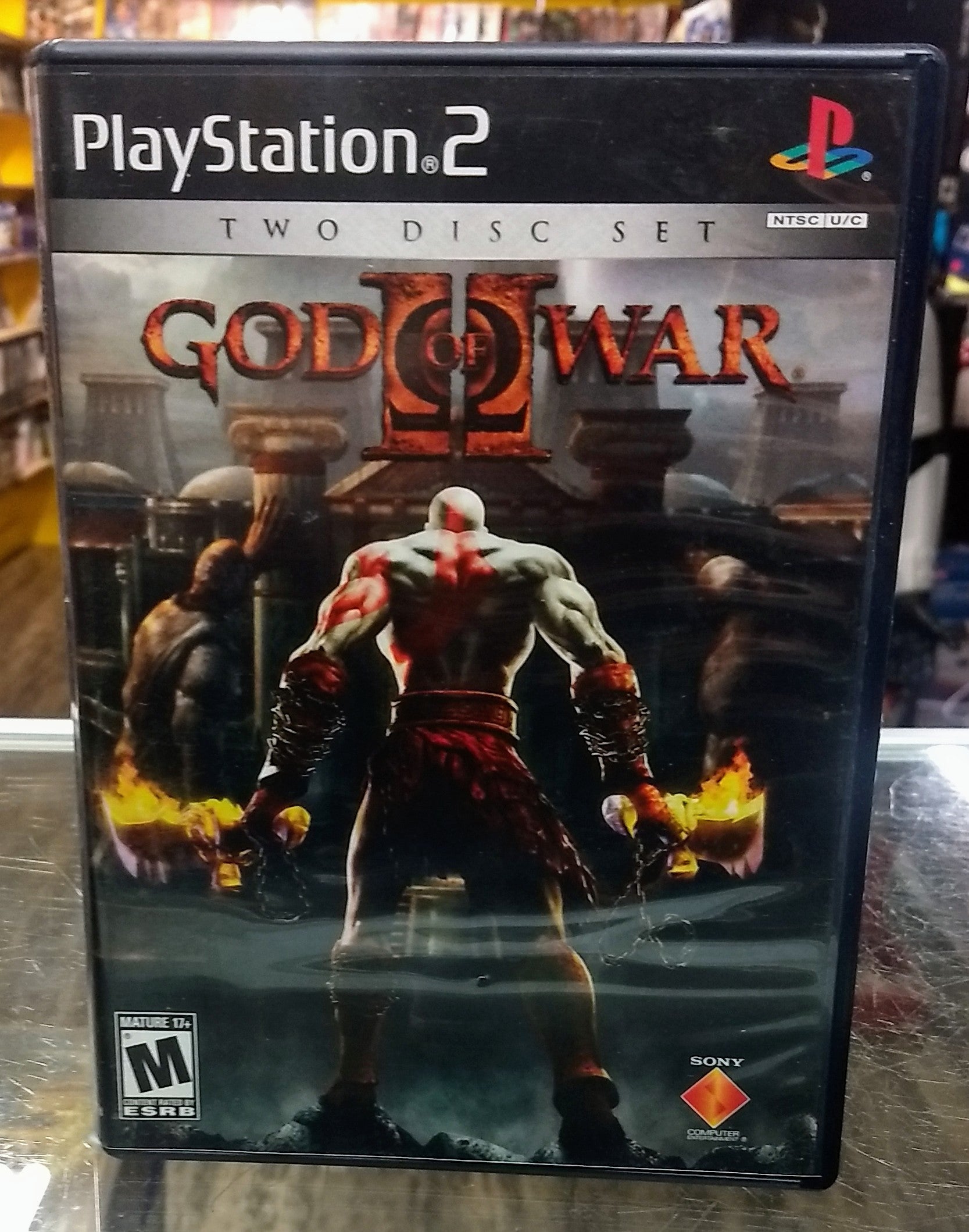 GOD OF WAR II 2 (PLAYSTATION 2 PS2)