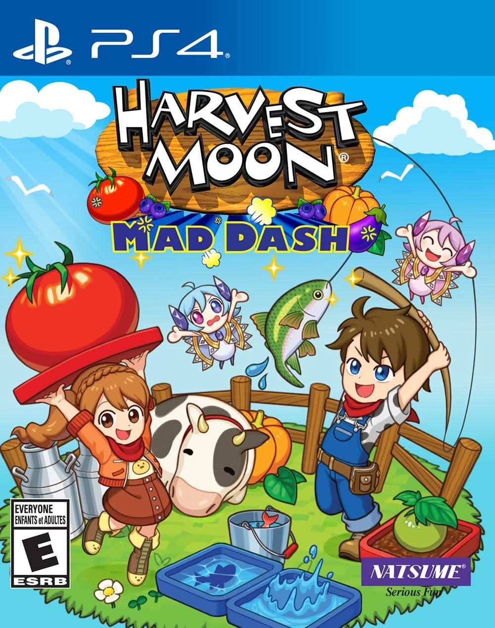 HARVEST MOON MAD DASH PLAYSTATION 4 PS4 - jeux video game-x