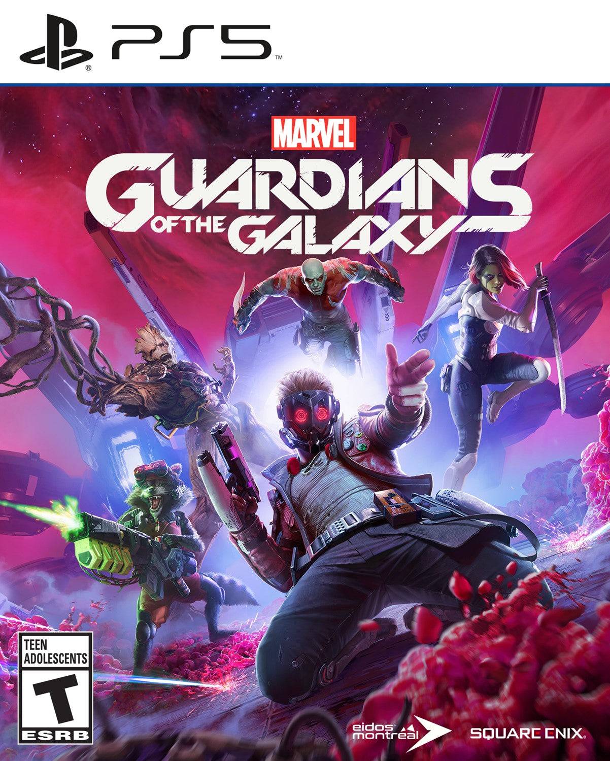 MARVEL'S GUARDIANS OF THE GALAXY (PLAYSTATION 5 PS5) - jeux video game-x