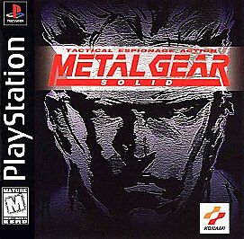 METAL GEAR SOLID (PLAYSTATION PS1) - jeux video game-x