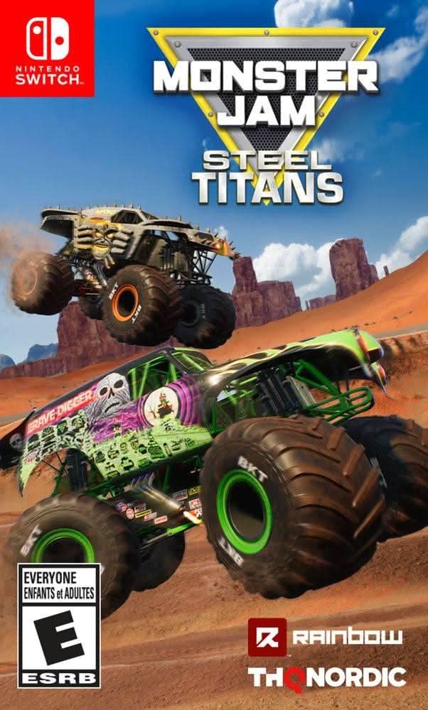 MONSTER JAM STEEL TITANS (NINTENDO SWITCH) - jeux video game-x