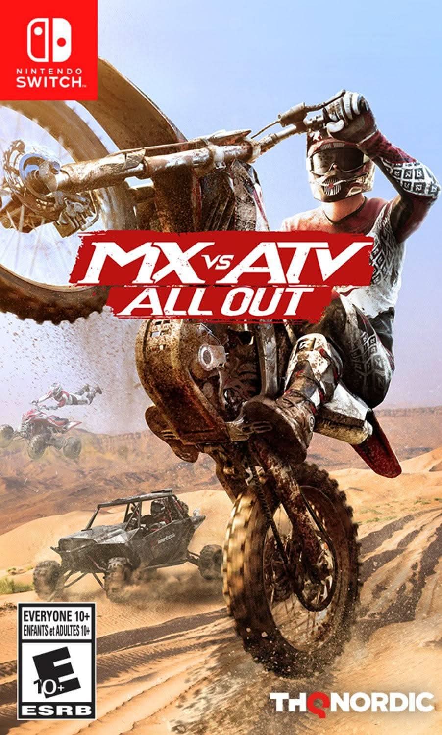 MX VS ATV ALL OUT NINTENDO SWITCH - jeux video game-x