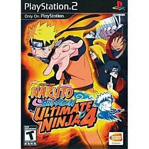 NARUTO SHIPPUDEN ULTIMATE NINJA 4 (PLAYSTATION 2 PS2) - jeux video game-x