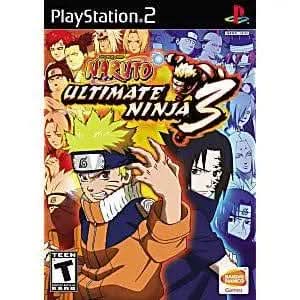 NARUTO ULTIMATE NINJA 3 (PLAYSTATION 2 PS2) - jeux video game-x