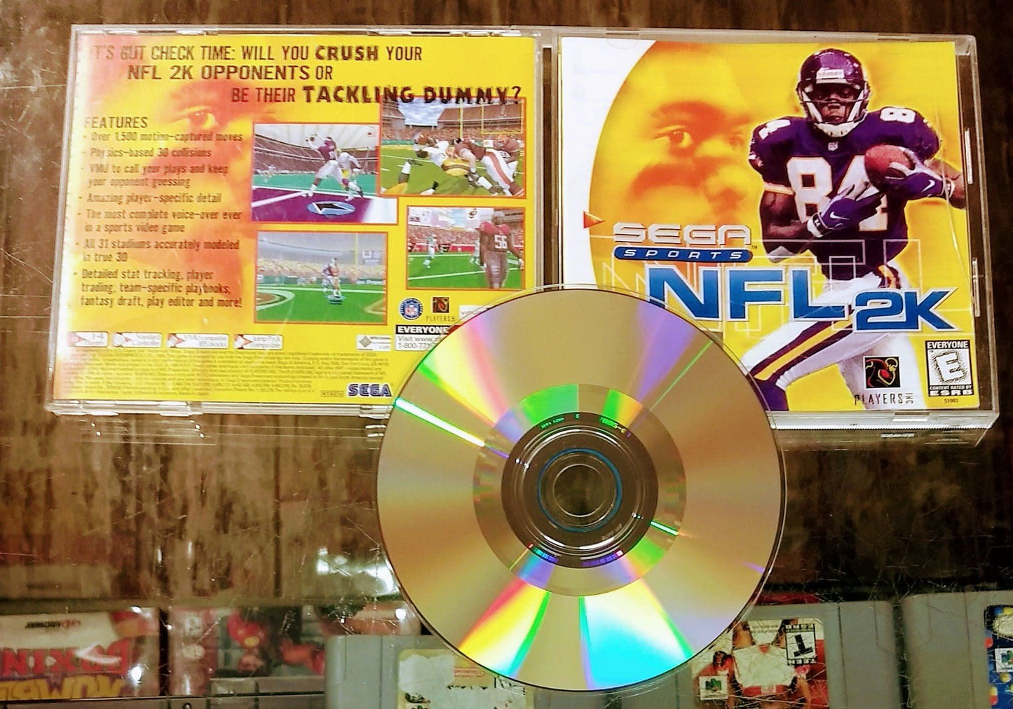 NFL 2K SEGA DREAMCAST DC - jeux video game-x