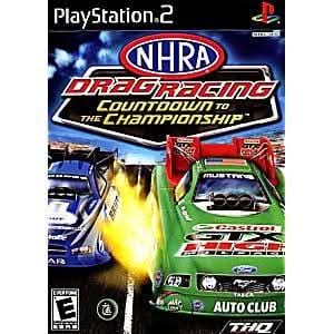 NHRA DRAG RACING COUNTDOWN TO THE CHAMPIONSHIP 2007 (PLAYSTATION 2 PS2) - jeux video game-x