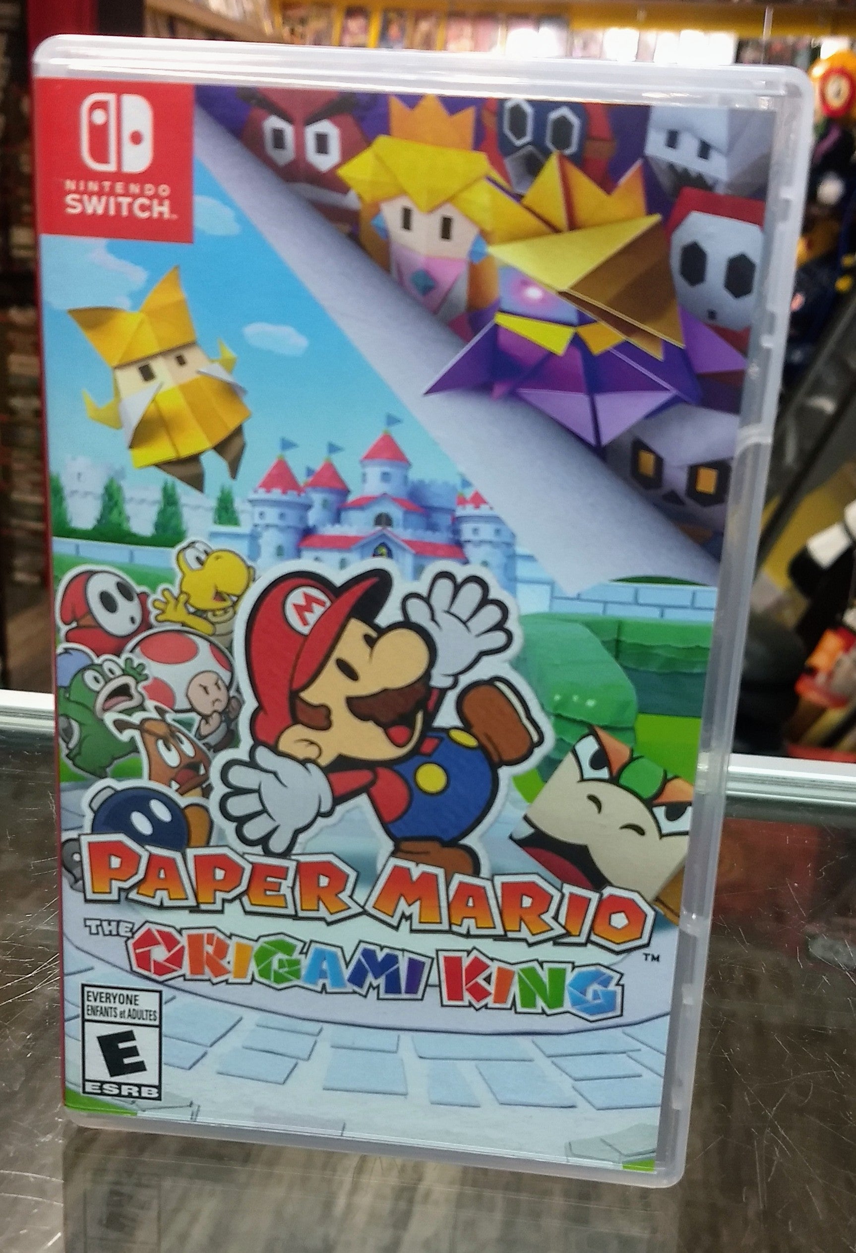 PAPER MARIO THE ORIGAMI KING NINTENDO SWITCH - jeux video game-x