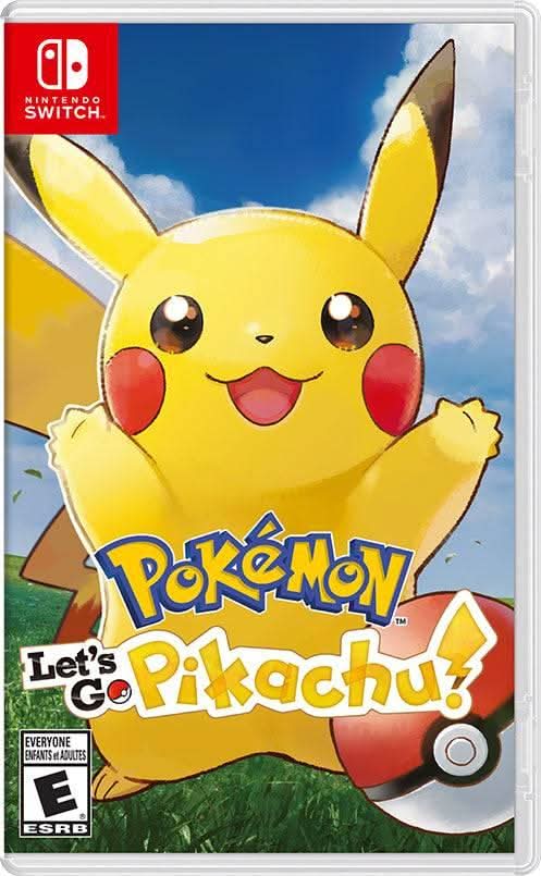 POKEMON LET'S GO PIKACHU NINTENDO SWITCH - jeux video game-x