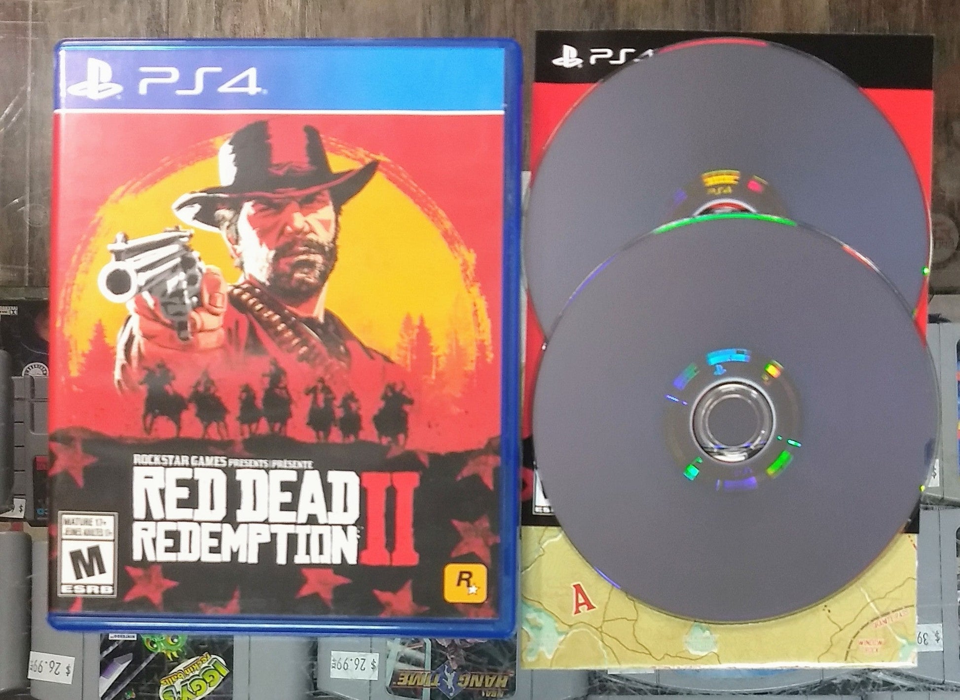 RED DEAD REDEMPTION II 2 (PLAYSTATION 4 PS4) - jeux video game-x
