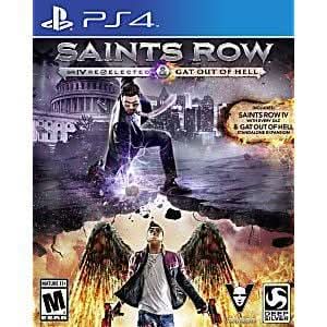 SAINTS ROW IV 4: RE-ELECTED & GAT OUT OF HELL PLAYSTATION 4 PS4 - jeux video game-x
