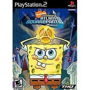 SPONGEBOB ATLANTIS SQUAREPANTIS (PLAYSTATION 2 PS2) - jeux video game-x