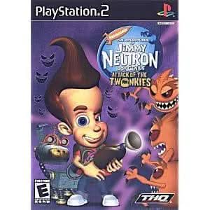 THE ADVENTURES OF JIMMY NEUTRON BOY GENIUS: ATTACK OF THE TWONKIES (PLAYSTATION 2 PS2) - jeux video game-x