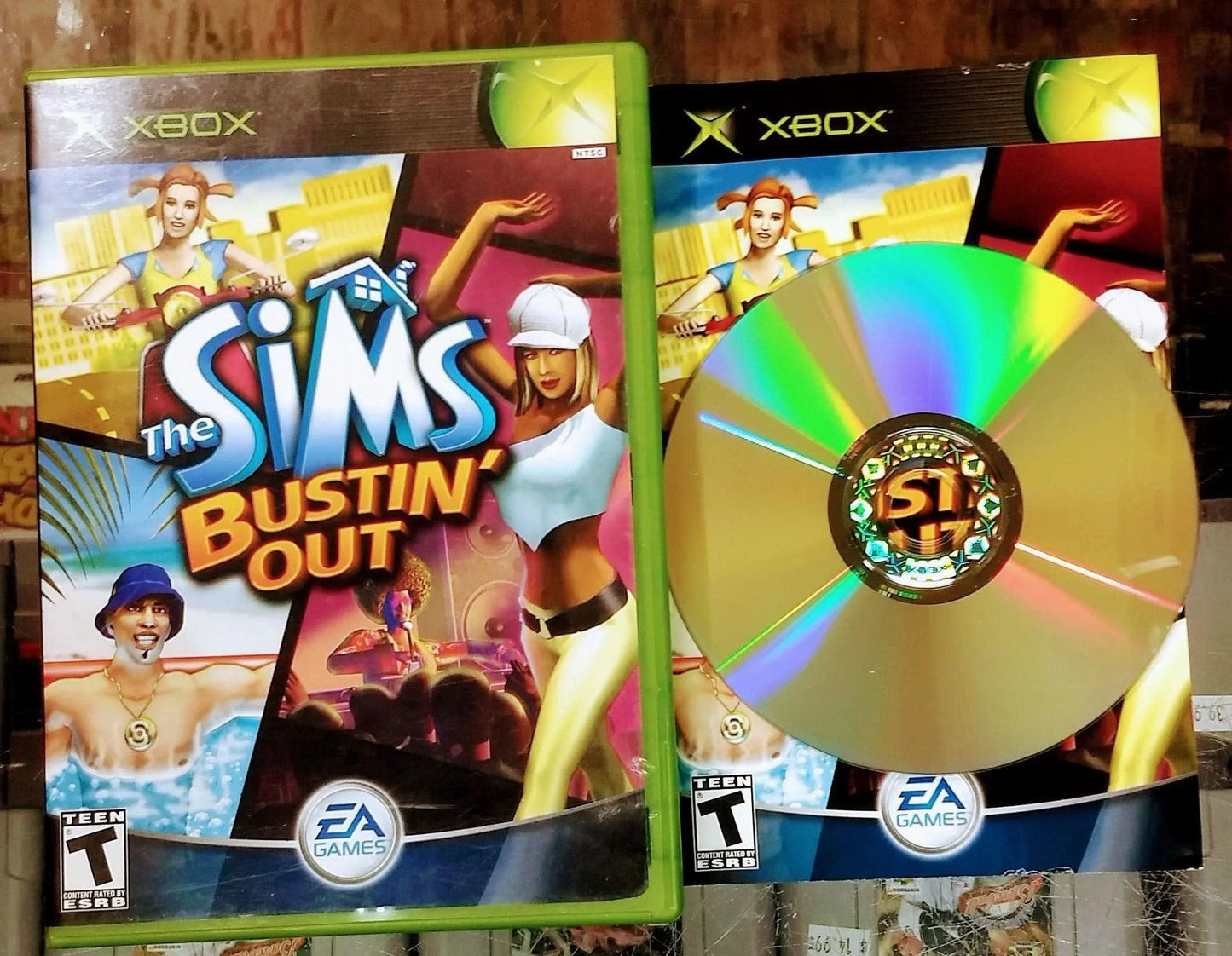 THE SIMS BUSTIN' OUT XBOX - jeux video game-x