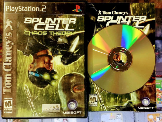 TOM CLANCY'S SPLINTER CELL: CHAOS THEORY PLAYSTATION 2 PS2 - jeux video game-x