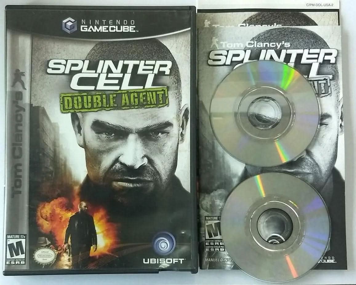 TOM CLANCY'S SPLINTER CELL: DOUBLE AGENT NINTENDO GAMECUBE NGC - jeux video game-x