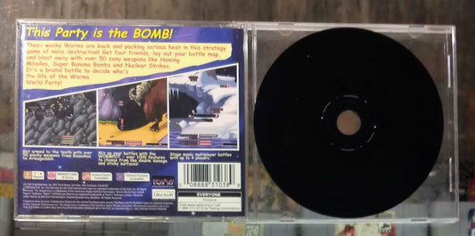 WORMS WORLD PARTY (PLAYSTATION PS1) - jeux video game-x
