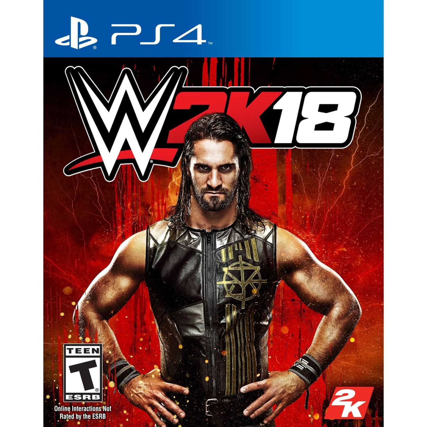 WWE 2K18 PLAYSTATION 4 PS4 - jeux video game-x
