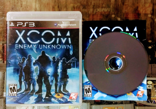 XCOM ENEMY UNKNOWN PLAYSTATION 3 PS3 - jeux video game-x