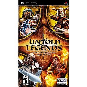 UNTOLD LEGENDS BROTHERHOOD OF THE BLADE GREATEST HITS PLAYSTATION PORTABLE PSP - jeux video game-x