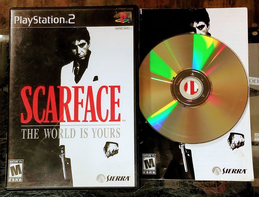 SCARFACE THE WORLD IS YOURS PLAYSTATION 2 PS2 - jeux video game-x