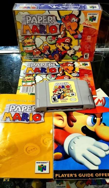 PAPER MARIO EN BOITE (NINTENDO 64 N64) - jeux video game-x