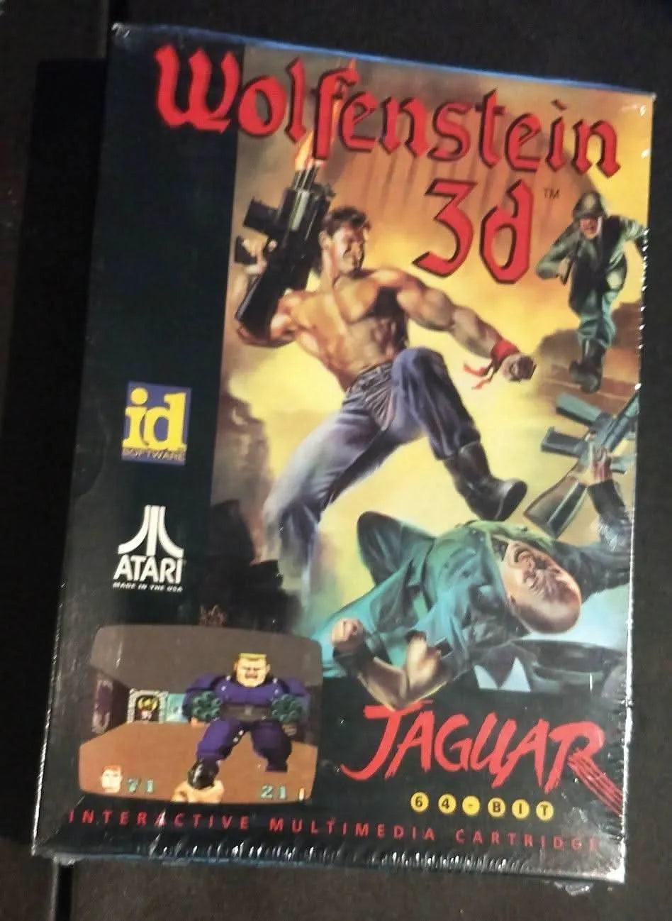 WOLFENSTEIN 3D ATARI JAGUAR - jeux video game-x