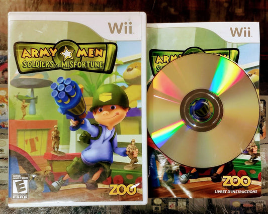 ARMY MEN SOLIDERS OF MISFORTUNE (NINTENDO WII) - jeux video game-x