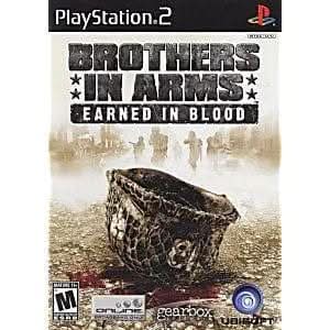 BROTHERS IN ARMS EARNED IN BLOOD PLAYSTATION 2 PS2 - jeux video game-x