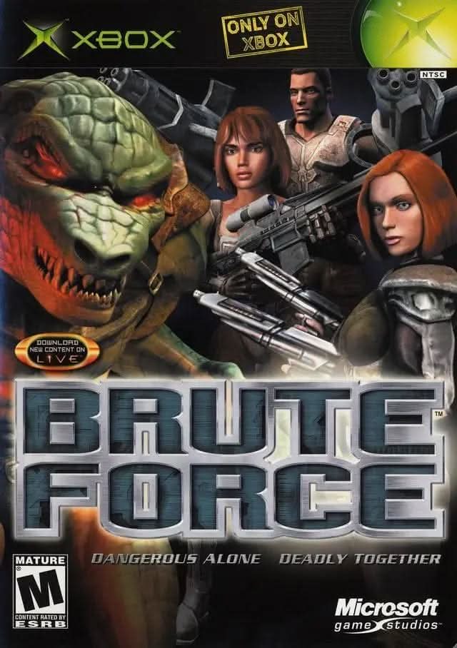 BRUTE FORCE XBOX - jeux video game-x