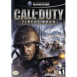 CALL OF DUTY FINEST HOUR (NINTENDO GAMECUBE NGC) - jeux video game-x