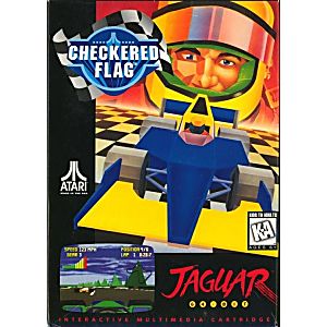 Checkered Flag  ATARI JAGUAR - jeux video game-x