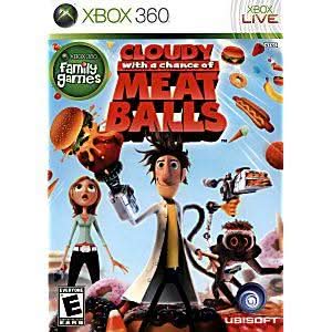 CLOUDY WITH A CHANCE OF MEATBALLS XBOX 360 X360 - jeux video game-x